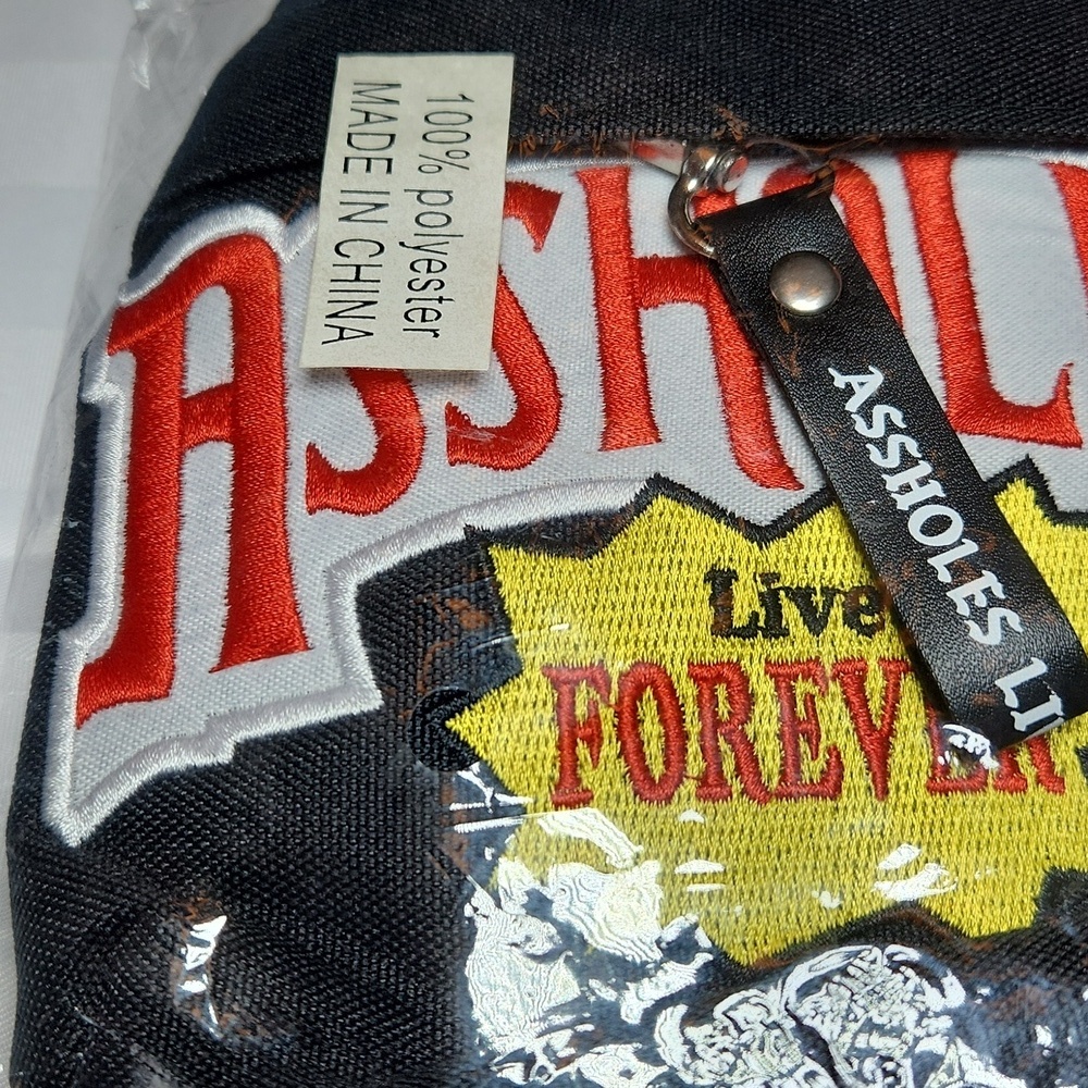 Assholes Live Forever Fanny Pack - Picture 3 of 4